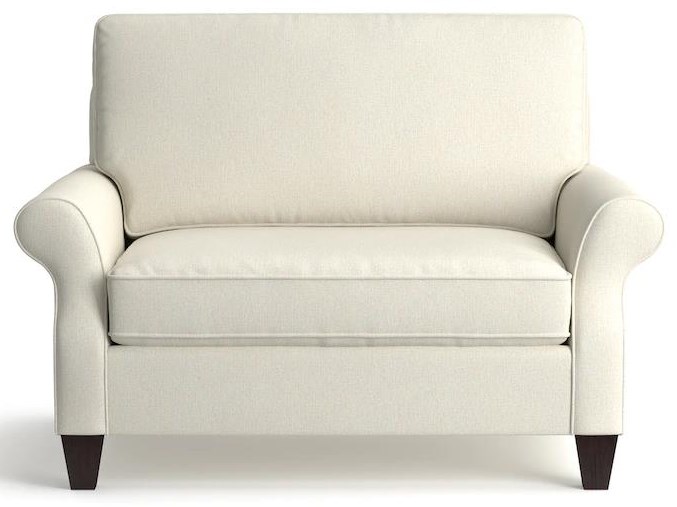 Wingback chair and a half deals